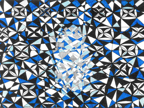 Error ink drawings series