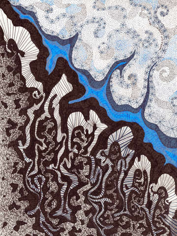 Blue path