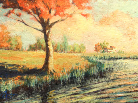 Autumn by the lake ii