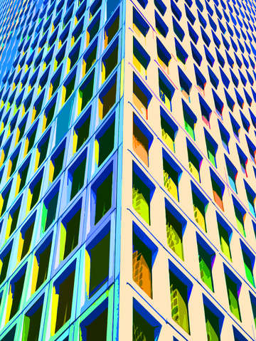 Abstract skyscraper pop 1