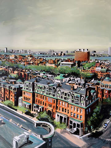 Boston rooftops iii