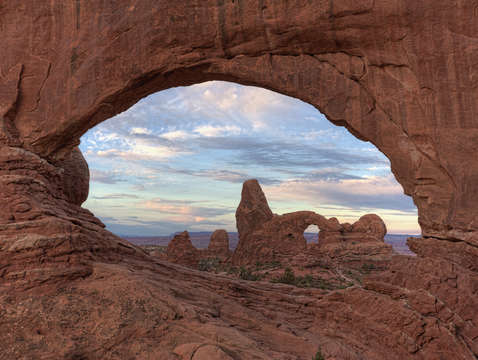 Arches at dawn