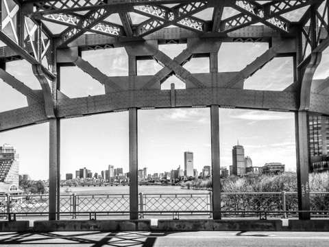 Through the bu bridge