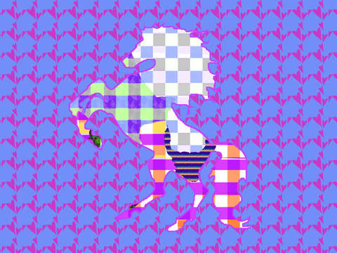 Love horses periwinkle