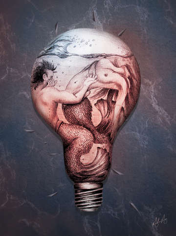 Trapped in this idea navy