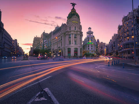 From madrid to the sky