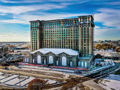 Michigan grand central dji 0453