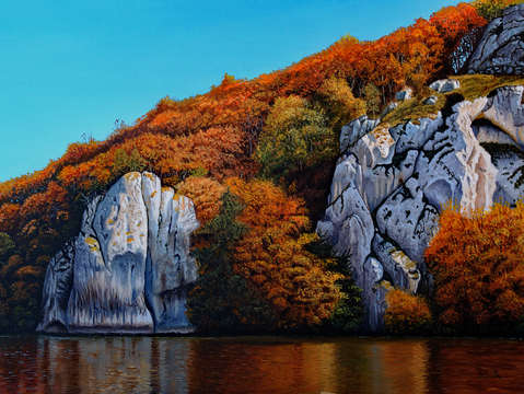 Autumn on the rocks