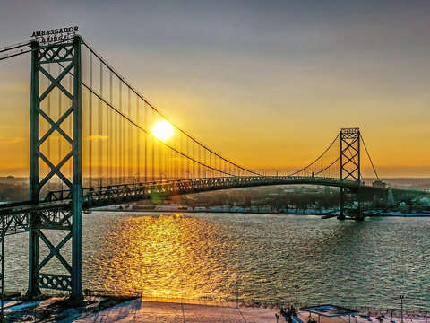 Ambassador bridge v2 dji 0756
