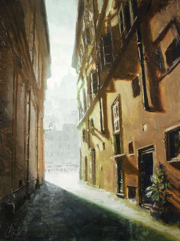Rome alleyway