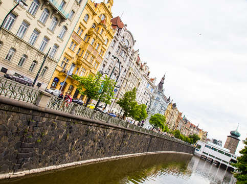 Prague tilted