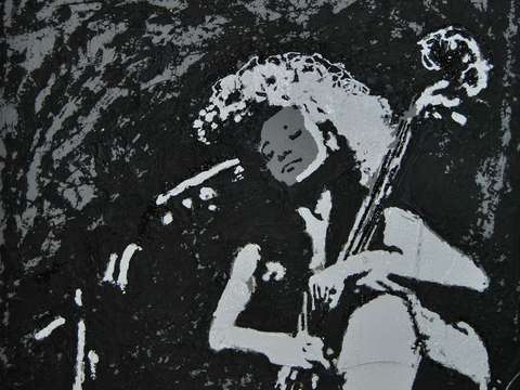 Esperanza on bass