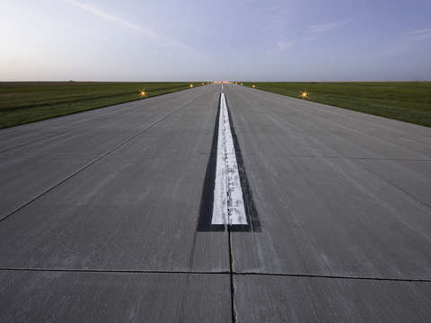Tribune airport runway