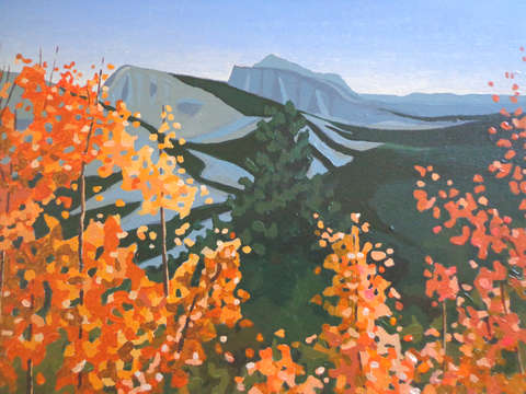Mountain fall
