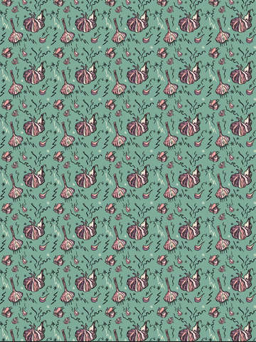 Garlic smash pattern