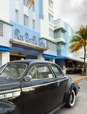 Park central hotel at ocean drive