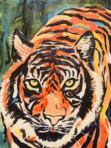 Tiger in dreams