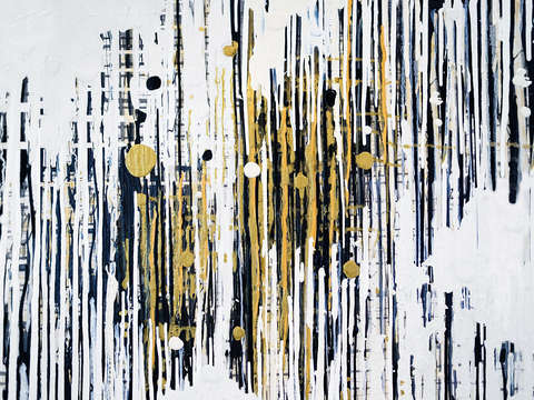 B minor in gold