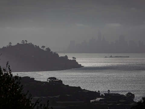 Sf from ring mountain