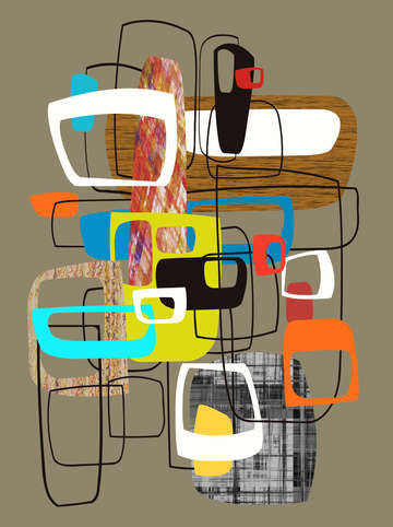 Abstract composition 853