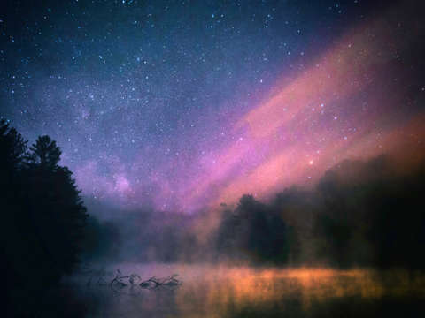Galaxies collide