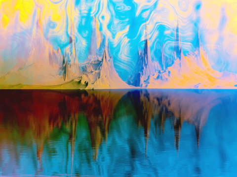 Surreal landscape
