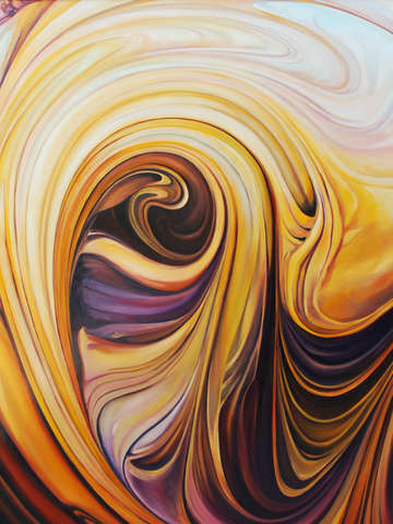Pharaohs gold swirl
