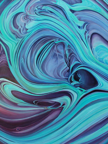 Green screen swirl