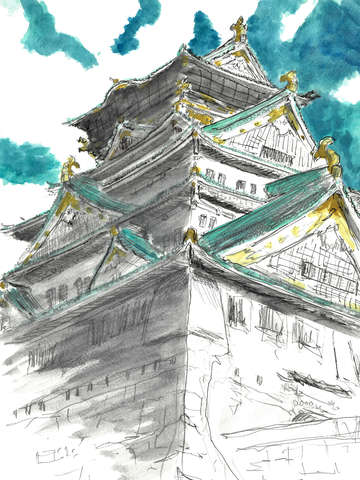 Osaka castle