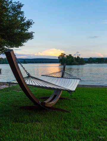 Scenic hammock