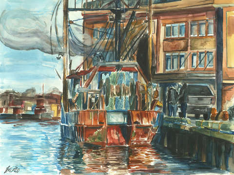 Fish pier