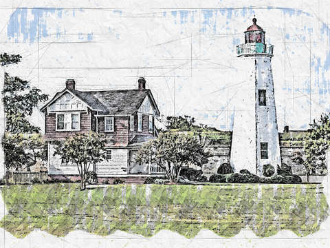Old point comfort lighthouse 1