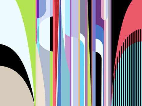 Abstract composition 870