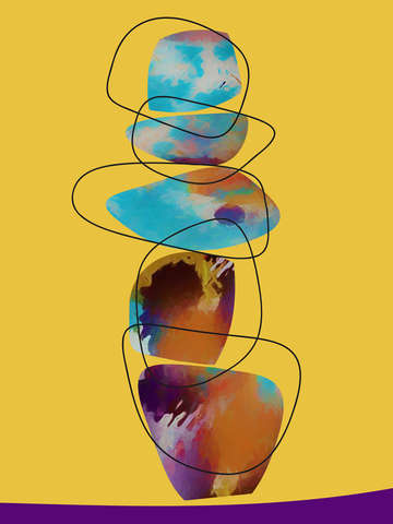Abstract composition 876