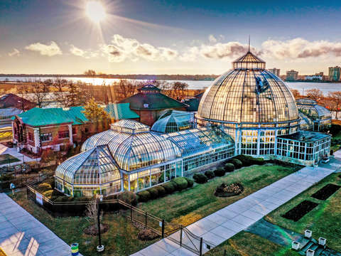 Detroit belle isle conservatory dji 0218