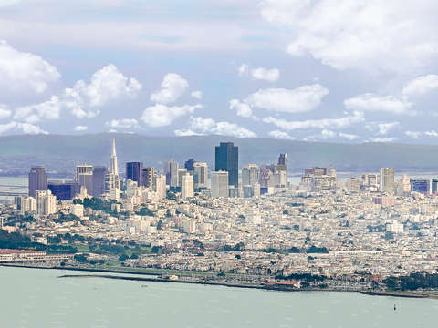 San francisco from view vista