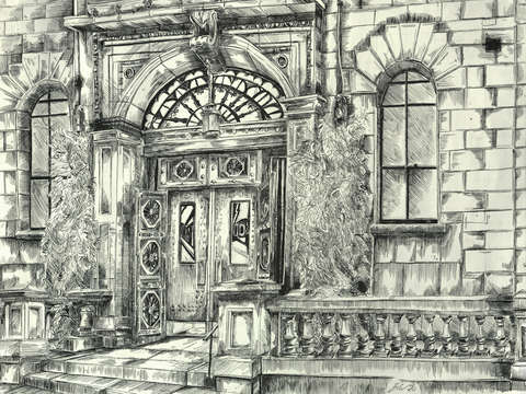 Front door boston athenaeum