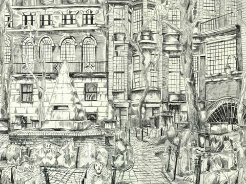Granary burying ground
