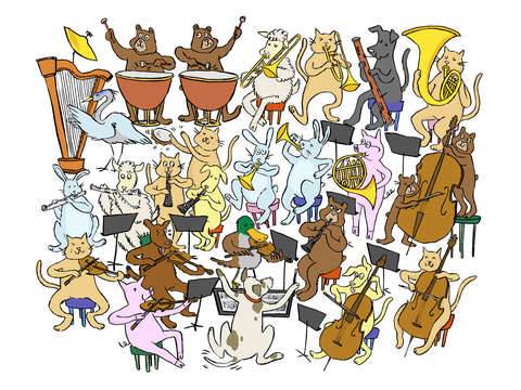 Animal symphony orchestra 2