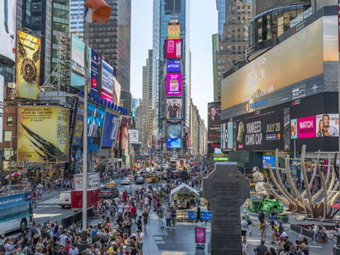 Times square daytime