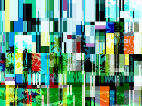Mid century modern palms 5 1
