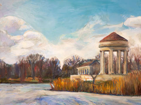 Fdr park in the winter