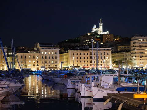 Old port of marseille