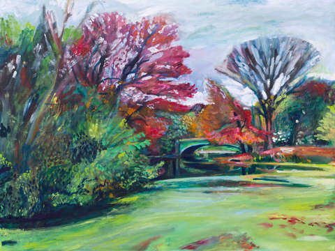 Lullwater pond prospect park brooklyn