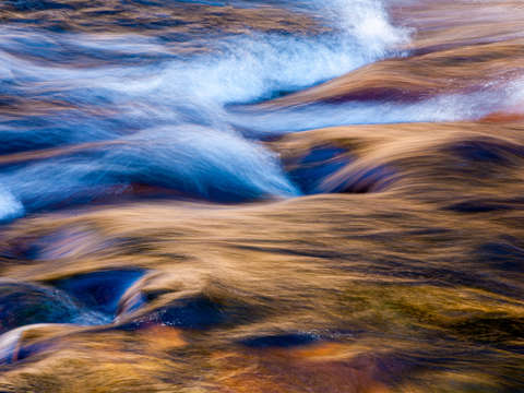Colorful river