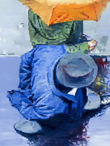 Paris umbrella and hat