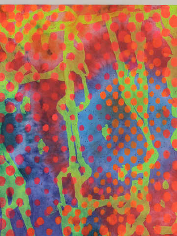 Fluorescent lost river