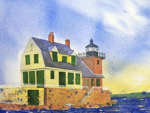 Rockland Breakwater Lighthouse