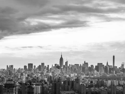 Midtown grey skyline