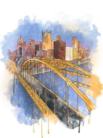 Fort pitt bridge